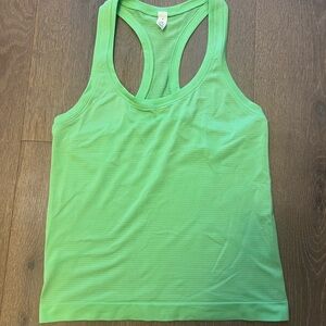 Lululemon Athletica Lime Green Tank Top